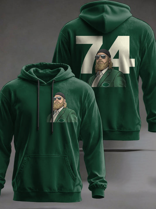 Men's Men's Rip Nick Mangold Printed Hoodie Hoodie
