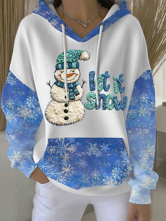 Women's Christmas Let It Snow Hoodie