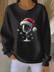 Women's Christmas Print Casual Sweatshirt
