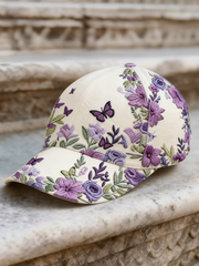Unisex Retro Bohemian Floral Print Casual Hat
