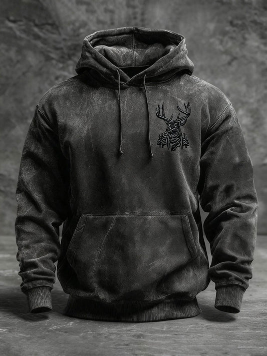 Men's Western Deer Hoodie