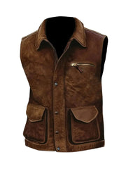 Men's Retro Collared Vest