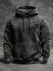 Men's Western Moose Hoodie