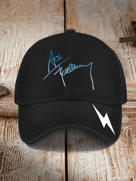 Unisex Ace Frehley Point Print Hat