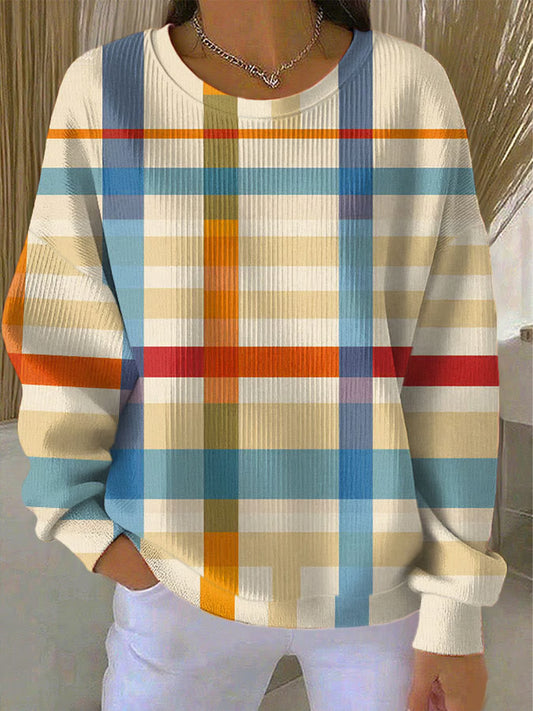 Women's Thanksgiving Print Casual Sweatshirt