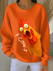 Women's Thanksgiving Print Casual Sweatshirt