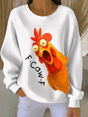Women's Thanksgiving Print Casual Sweatshirt