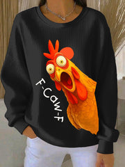 Women's Thanksgiving Print Casual Sweatshirt