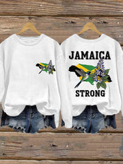 Women's Hurricane Melissa Jamaica Strong Sweatshirt