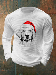 Men's Christmas Waffle Top
