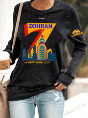 Women's Zohran for NYC New York Mayor Printed Top