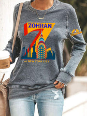 Women's Zohran for NYC New York Mayor Printed Top