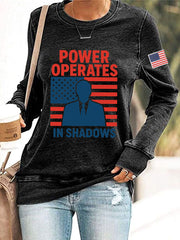 Women's Freedom Dick Cheney: Lead, Fallow Or Get Out Of The Way  Sweatshirt