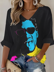 Women's Puerto Rico Print Shirt