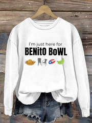 Women's Rugby Casual Printed Sweatshirt