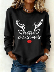 Women's Christmas FDT Print Sweatshirt
