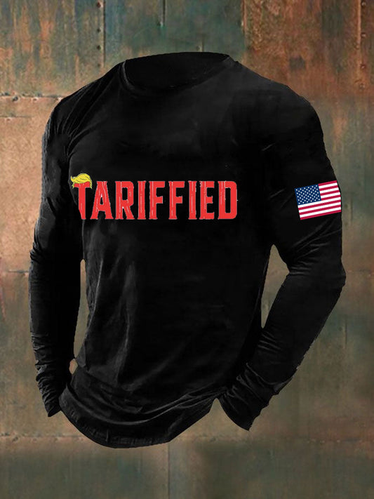 Men's TARIFFIED long sleeve T-shirt