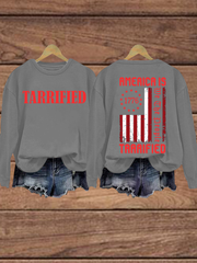 Women's America Is Tarrified Regular Sweatshirt