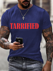 Men's TARIFFIED imitation cotton short-sleeved T-shirt