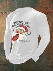 Men's Christmas FDT Printed Casual T-shirt