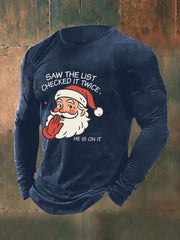 Men's Christmas FDT Printed Casual T-shirt