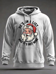 Men's Christmas FDT Print Casual Hoodie