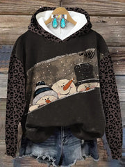 Women's Merry Christmas Art Printed Sweatshirt