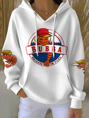 Women's Funny Bubba 8647 FDT Printed Hoodie