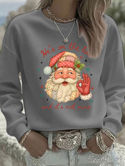 Women's Christmas FDT Print Casual Sweatshirt