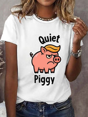 Women's Quiet Piggy Resist Tee