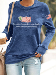 Women's Quiet Piggy FDT Sweatshirt
