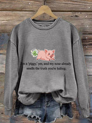 Women's Quiet Piggy FDT Sweatshirt