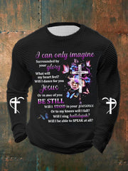 Men's Faith I Can Only Imagine  Waffle Long Sleeve T-Shirt
