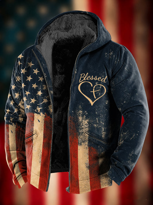 Men's American Faith Fleece-Lined Jacket