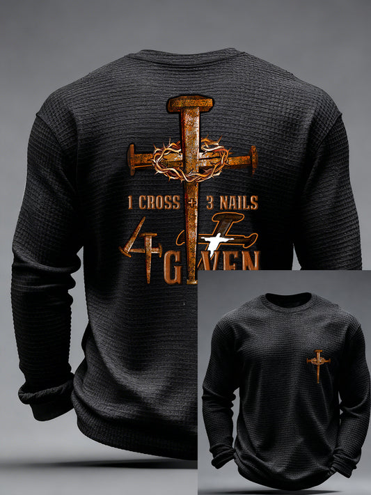 Men's Faith Waffle Long-Sleeve T-Shirt