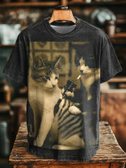 Funny Cats Unisex T-Shirts