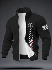 Men's Jesus The Way The Truth The Life Cross Long Sleeve Top