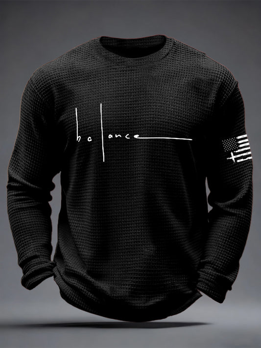 Men's Faith Waffle Top