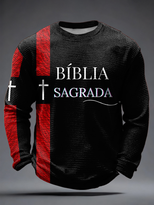 Men's Faith Waffle Long Sleeve T-Shirt