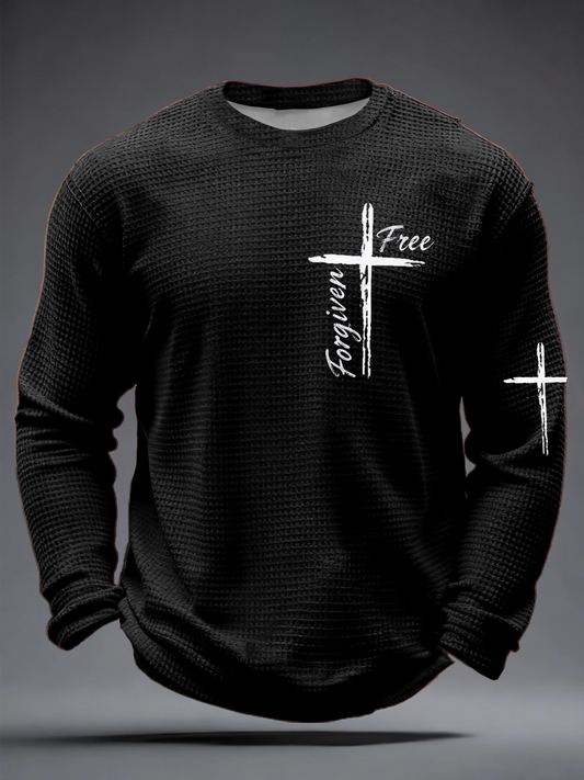 Men's Faith Waffle Long Sleeve T-Shirt