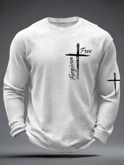 Men's Faith Waffle Long Sleeve T-Shirt