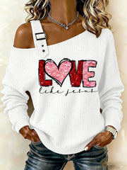 Women's Valentine's Day Love Like Jesus Tops