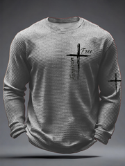 Men's Faith Waffle Long Sleeve T-Shirt
