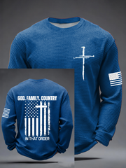 Men's Faith Waffle Long Sleeve T-Shirt