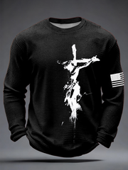Men's Faith Waffle Long Sleeve T-Shirt