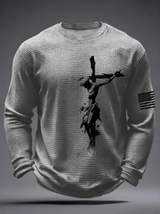Men's Faith Waffle Long Sleeve T-Shirt