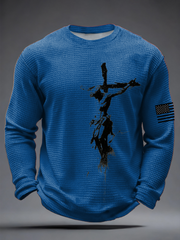 Men's Faith Waffle Long Sleeve T-Shirt
