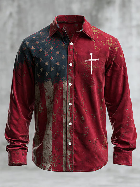 Men's Faith Long-Sleeved Shirt