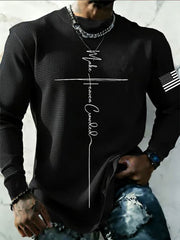 Men's Make Heaven Crowded Waffle Crewneck Sweatshirt