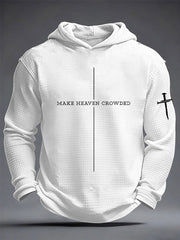 Men's Make Heaven Crowded Waffle Hoodie